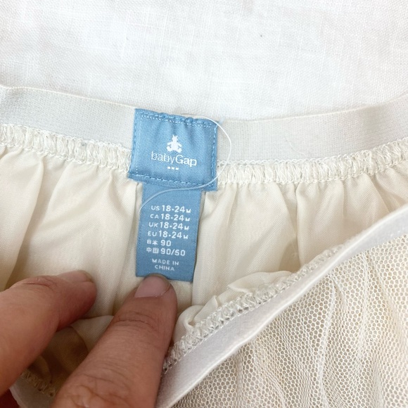 Balletcore Baby Gap Girls Sparkly Banded Tutu Skirt - Picture 9 of 12